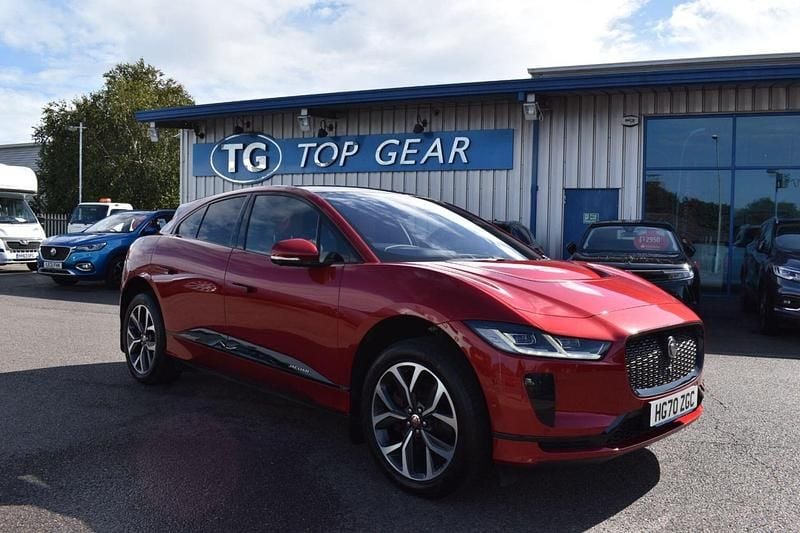 Red Used 2020 Jaguar I-Pace SUV | £16,950 (Good price) - Image 1/4