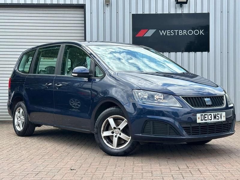 Blue Used 2013 Seat Alhambra Ecomotive MPV | £5,250 (Fair price) - Image 1/3
