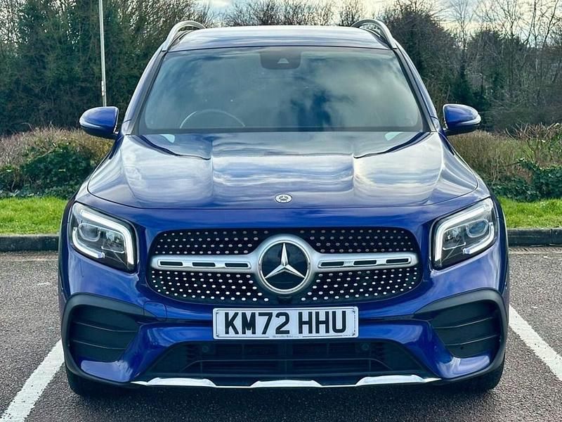Used Mercedes GLB200 AMG line 163 HP (119 kW) 2022 Blue SUV