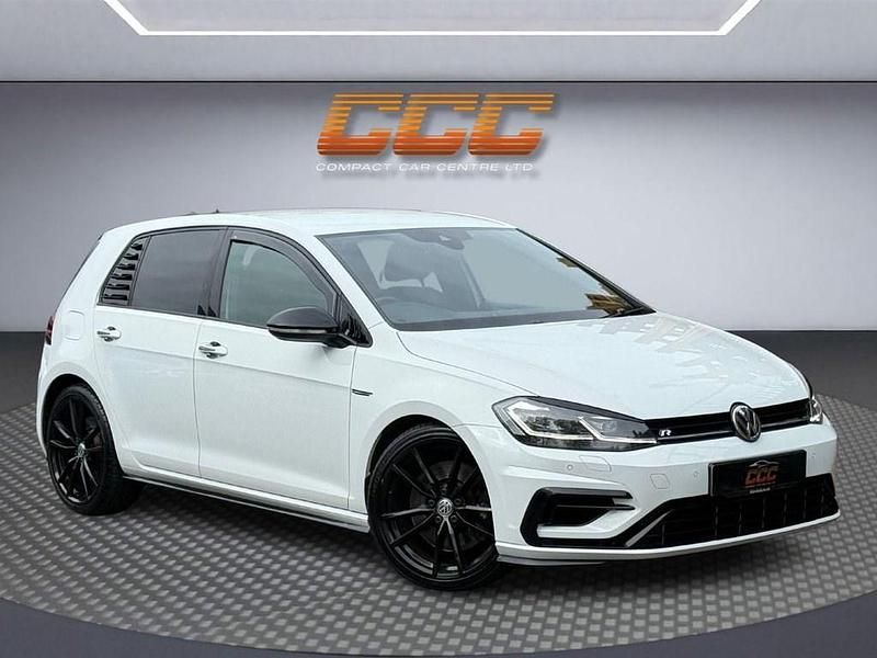 White Used 2019 VW Golf VII R Hatchback | £16,990 (Super price) - Image 1/2