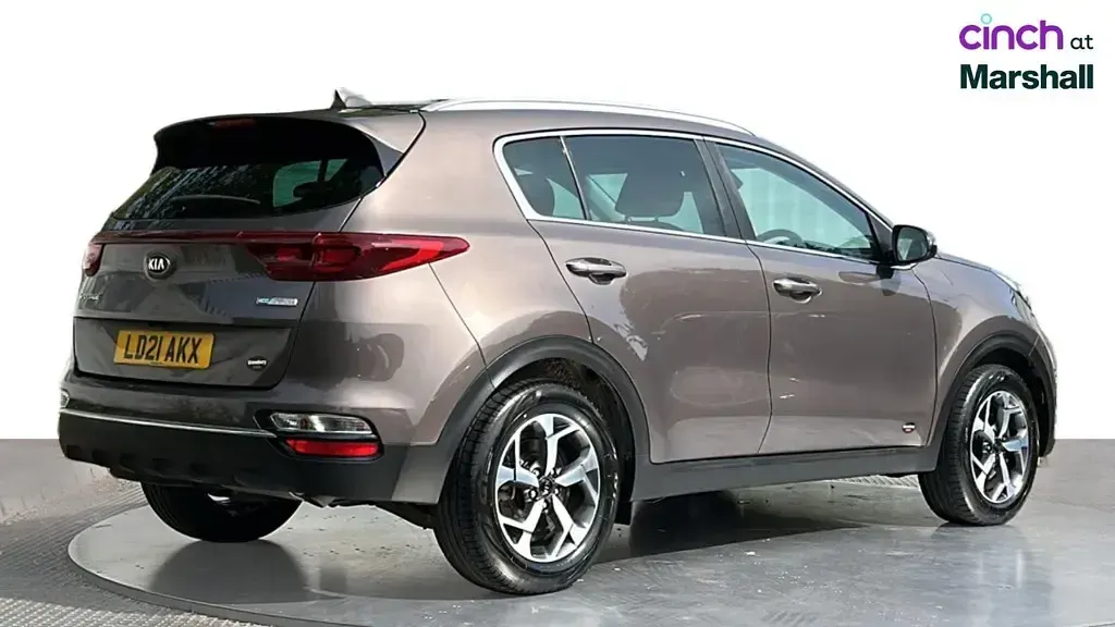 Used Kia Sportage 136 HP (100 kW) 2021 Brown SUV