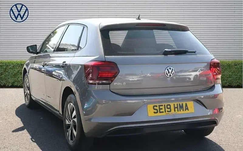 Used VW Polo SE 95 HP (69 kW) 2019 Grey Hatchback