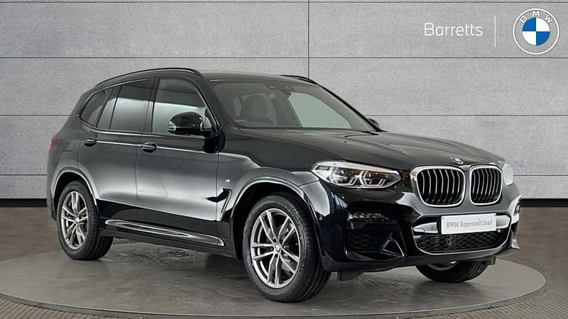 Black Used 2021 BMW X3 M Sport SUV | £30,990 (Good price) - Image 1/4