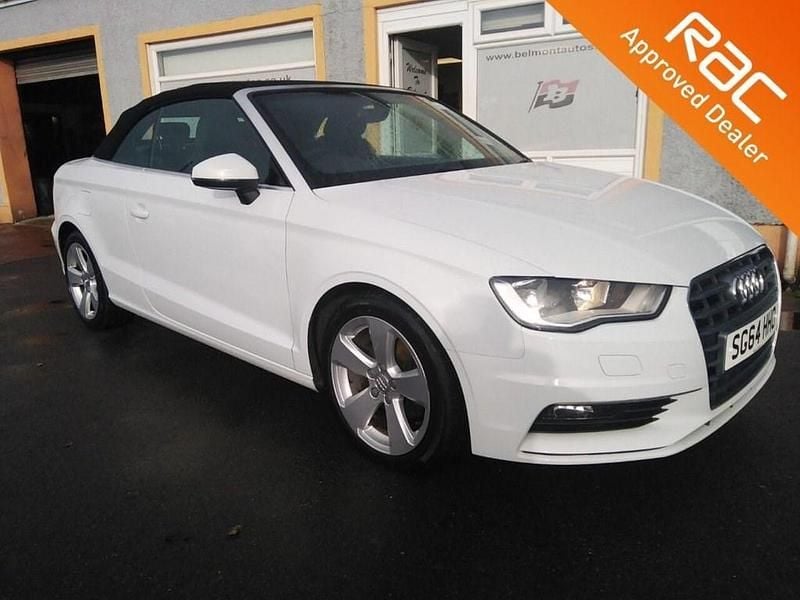 Used Audi A3 Cabriolet Sport 150 HP (110 kW) 2014 White Cabriolet