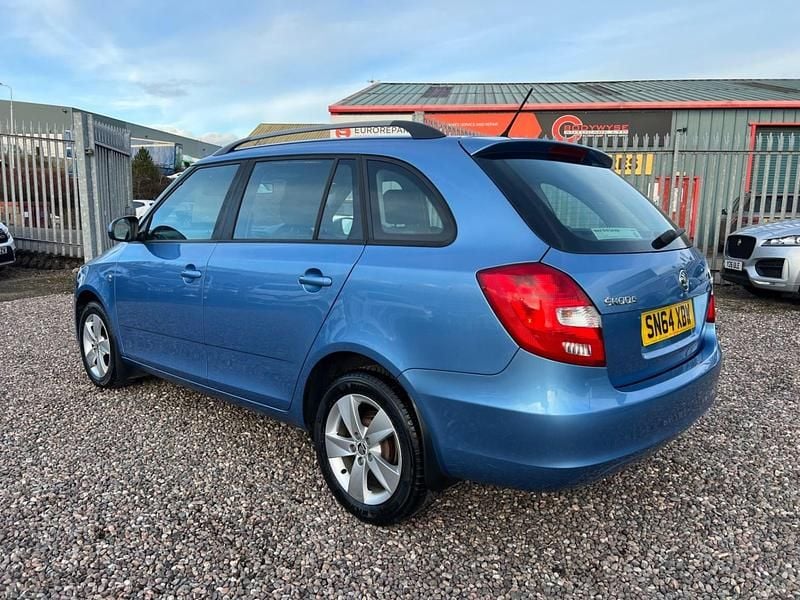 Used Skoda Fabia SE 2014 Blue Estate