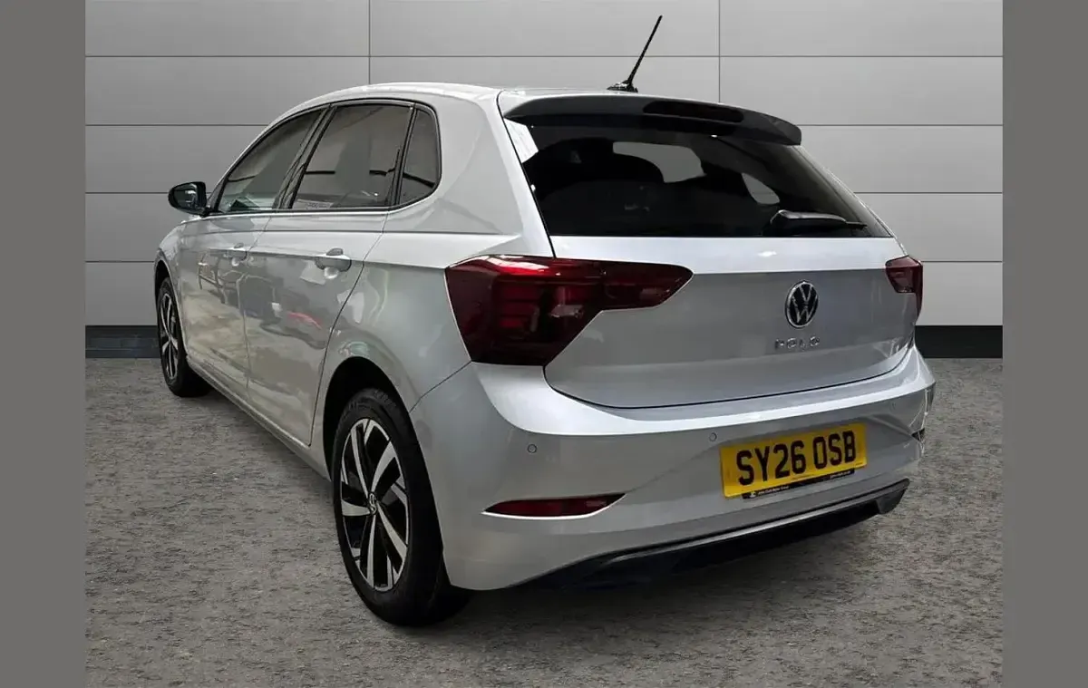 New VW Polo Match 95 HP (69 kW) 2026 Silver Hatchback