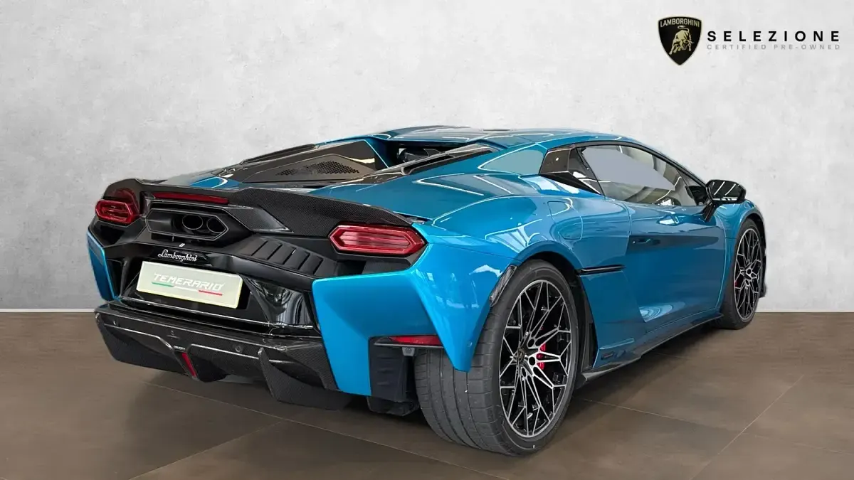 New Lamborghini Temerario 920 HP (676 kW) 2026 Blue Coupe