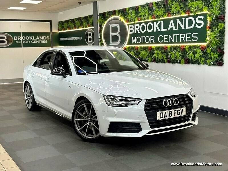 White Used 2018 Audi A4 Black Edition Sedan | £16,775 (A bit pricey) - Image 1/3
