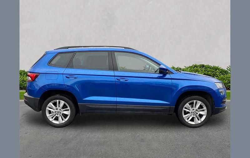 Used Skoda Karoq SE Technology 150 HP (110 kW) 2021 Blue SUV