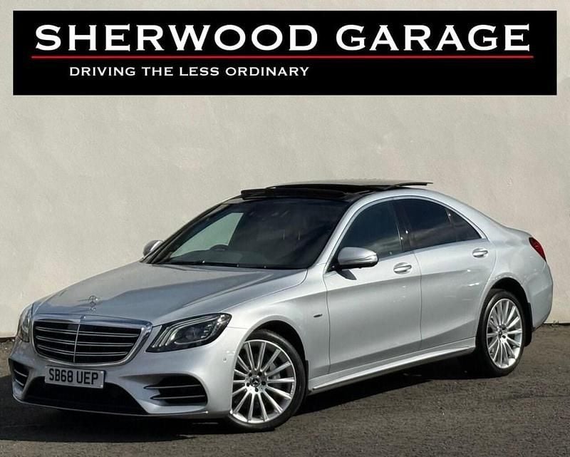 Silver Used 2018 Mercedes S350 AMG line Sedan | £27,490 (Expensive) - Image 1/4