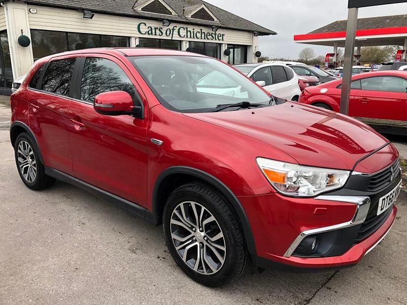 Used Mitsubishi ASX 117 HP (86 kW) 2017 Red SUV