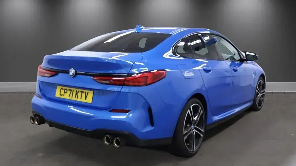 Used BMW 218 M Sport 136 HP (100 kW) 2021 Blue Coupe