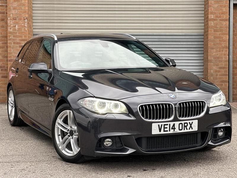 Grey Used 2014 BMW 520 M Sport Estate | £9,495 (Fair price) - Image 1/4