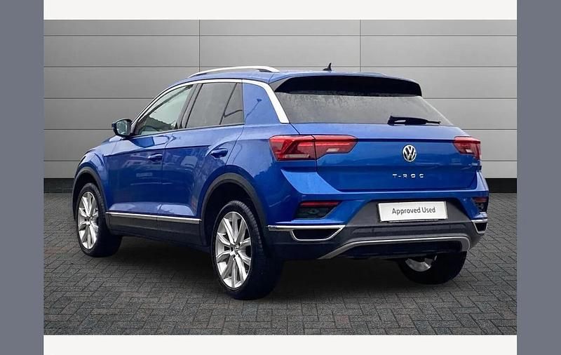 Used VW T-Roc SEL 115 HP (84 kW) 2019 Blue SUV