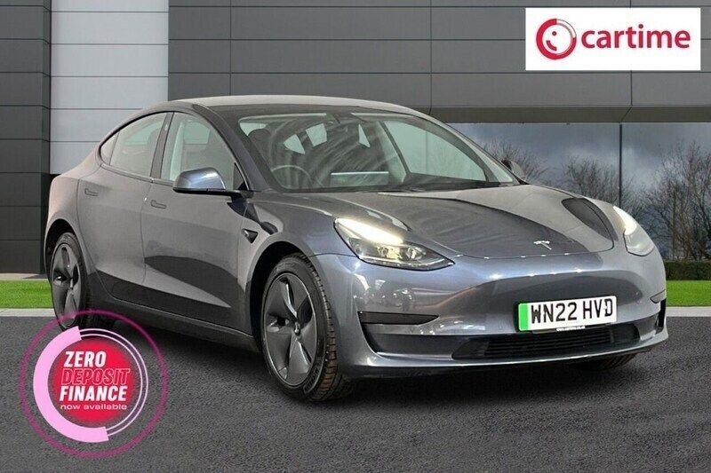 Grey Used 2022 Tesla Model 3 Standard Range Plus Sedan | £16,250 (Super price) - Image 1/3