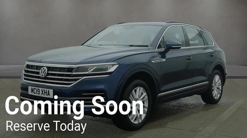 Used VW Touareg SEL 2019 Blue SUV