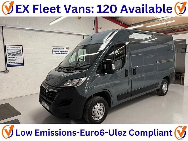 Grey Used 2022 Vauxhall Movano Van | £17,695 (Expensive) - Image 1/3