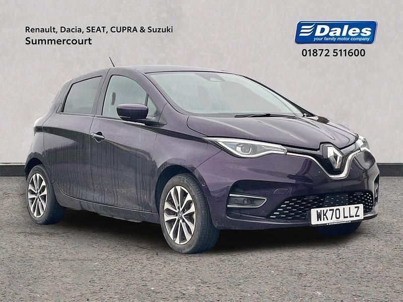 Used Renault Zoe GT-Line 100 kW (136 HP) 2020 Mauve/purple Hatchback