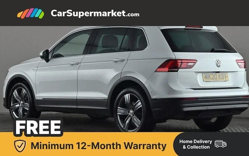 Used VW Tiguan Match 150 HP (110 kW) 2020 White SUV