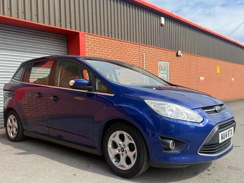 Usado Ford Grand C-Max Zetec 2014 Azul Monovolume