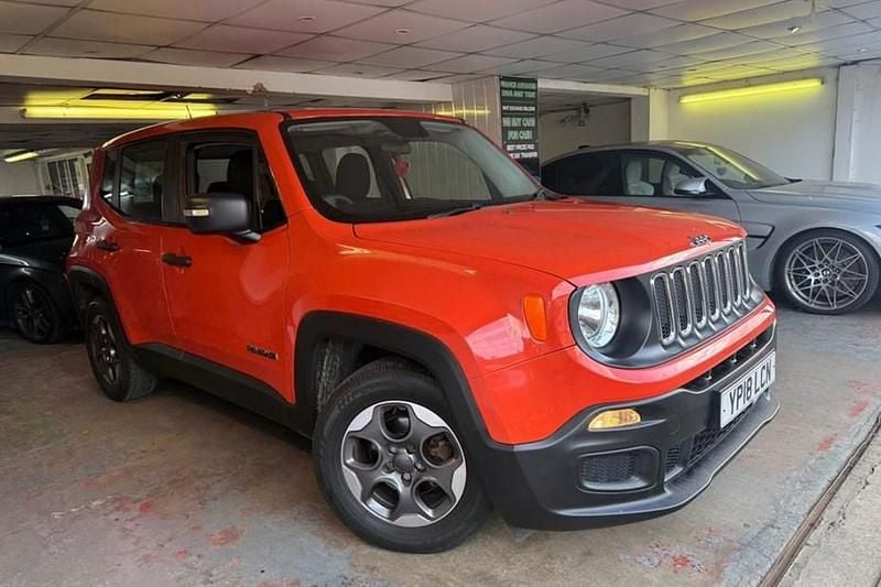 Orange Used 2018 Jeep Renegade Sport SUV | £8,990 (Good price) - Image 1/1
