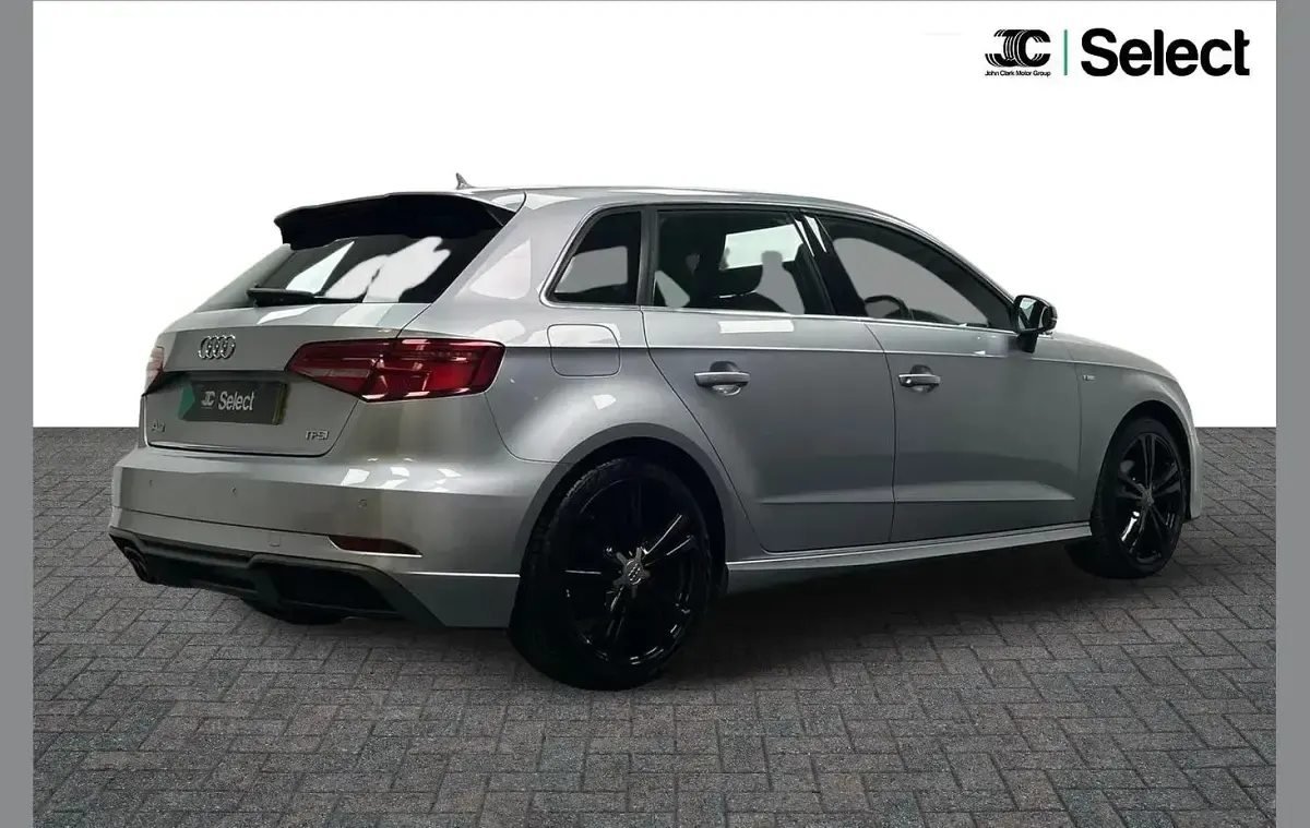 Used Audi A3 S-Line 150 HP (110 kW) 2017 Silver Hatchback