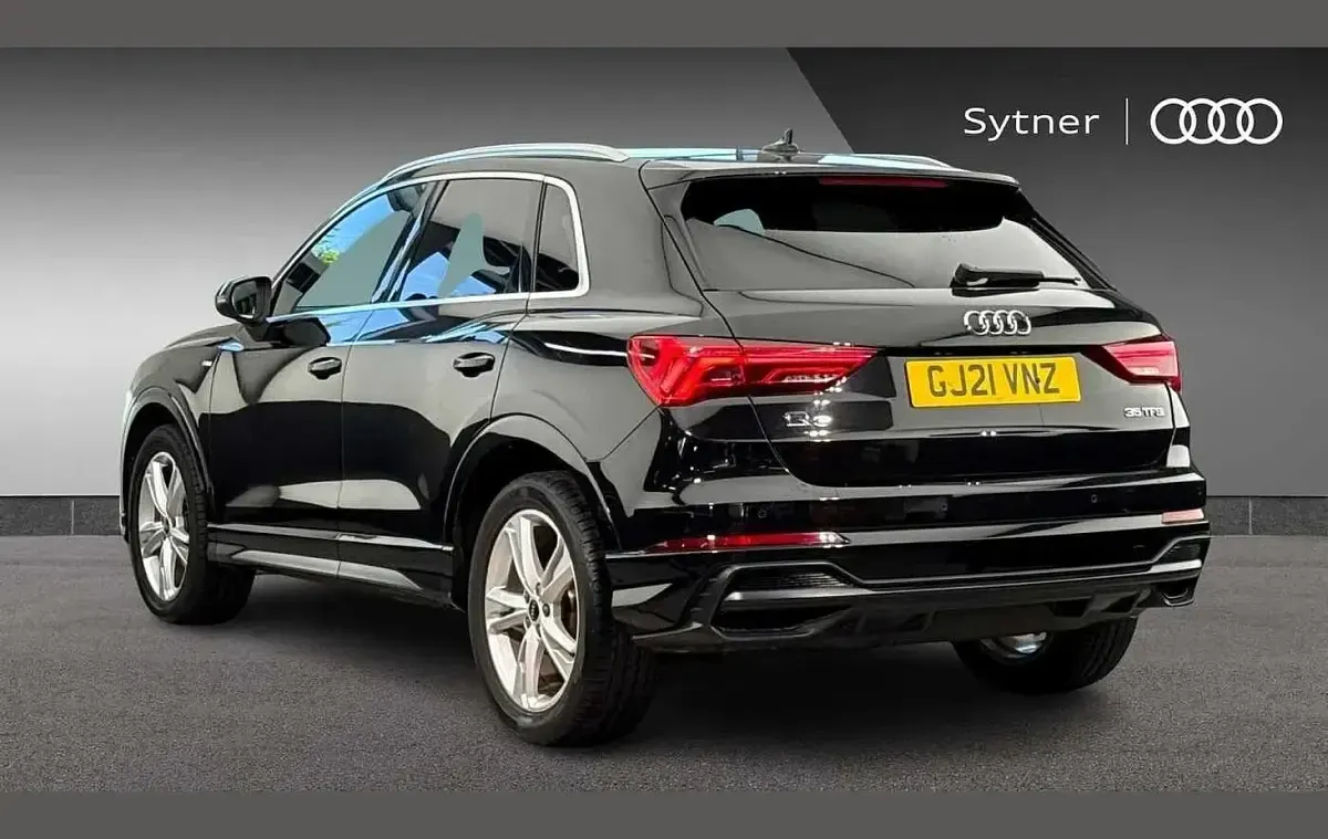 Used Audi Q3 S-Line 150 HP (110 kW) 2021 Black SUV