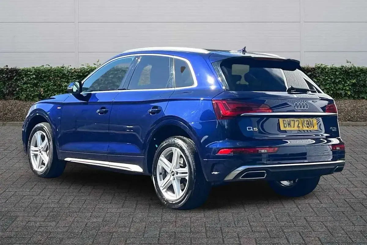 Used Audi Q5 S-Line 204 HP (150 kW) 2023 Blue SUV