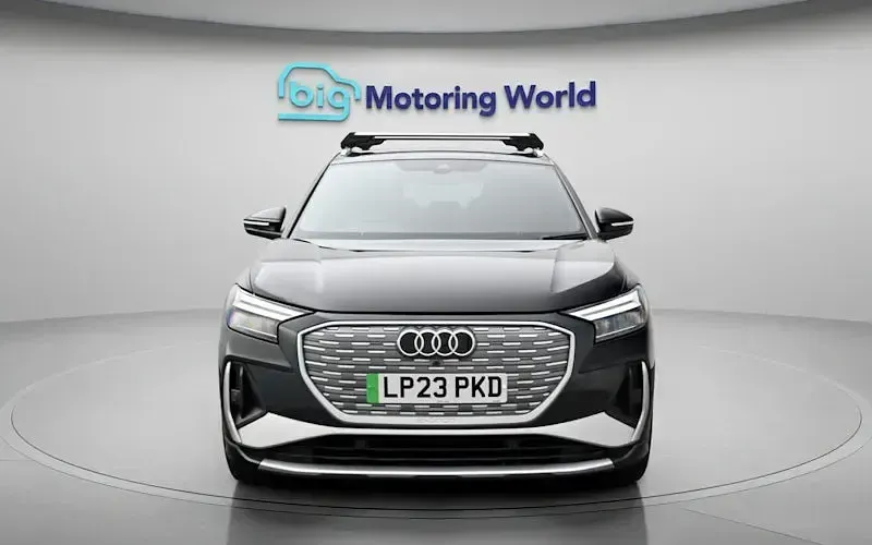 Used Audi Q4 e-tron S-Line 150 kW (204 HP) 2023 Black SUV