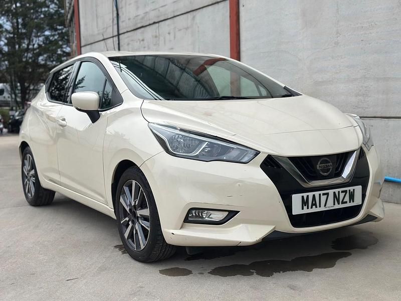 Used Nissan Micra N-Connecta 2017 White Hatchback