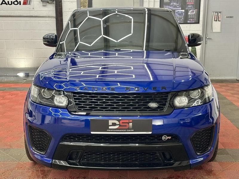 Used Land Rover Range Rover Sport SVR 550 HP (404 kW) 2017 Blue SUV
