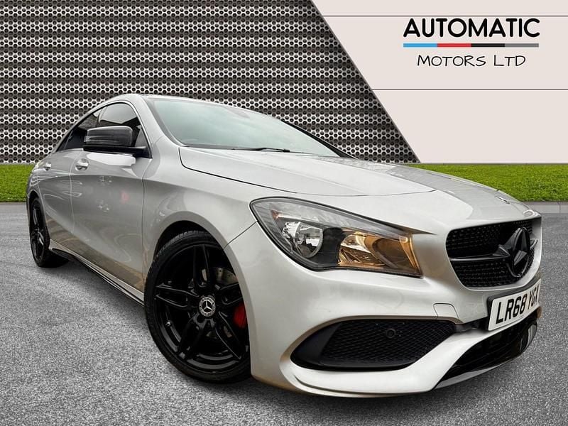 Silver Used 2018 Mercedes CLA180 AMG line Sedan | £13,290 (Fair price) - Image 1/4