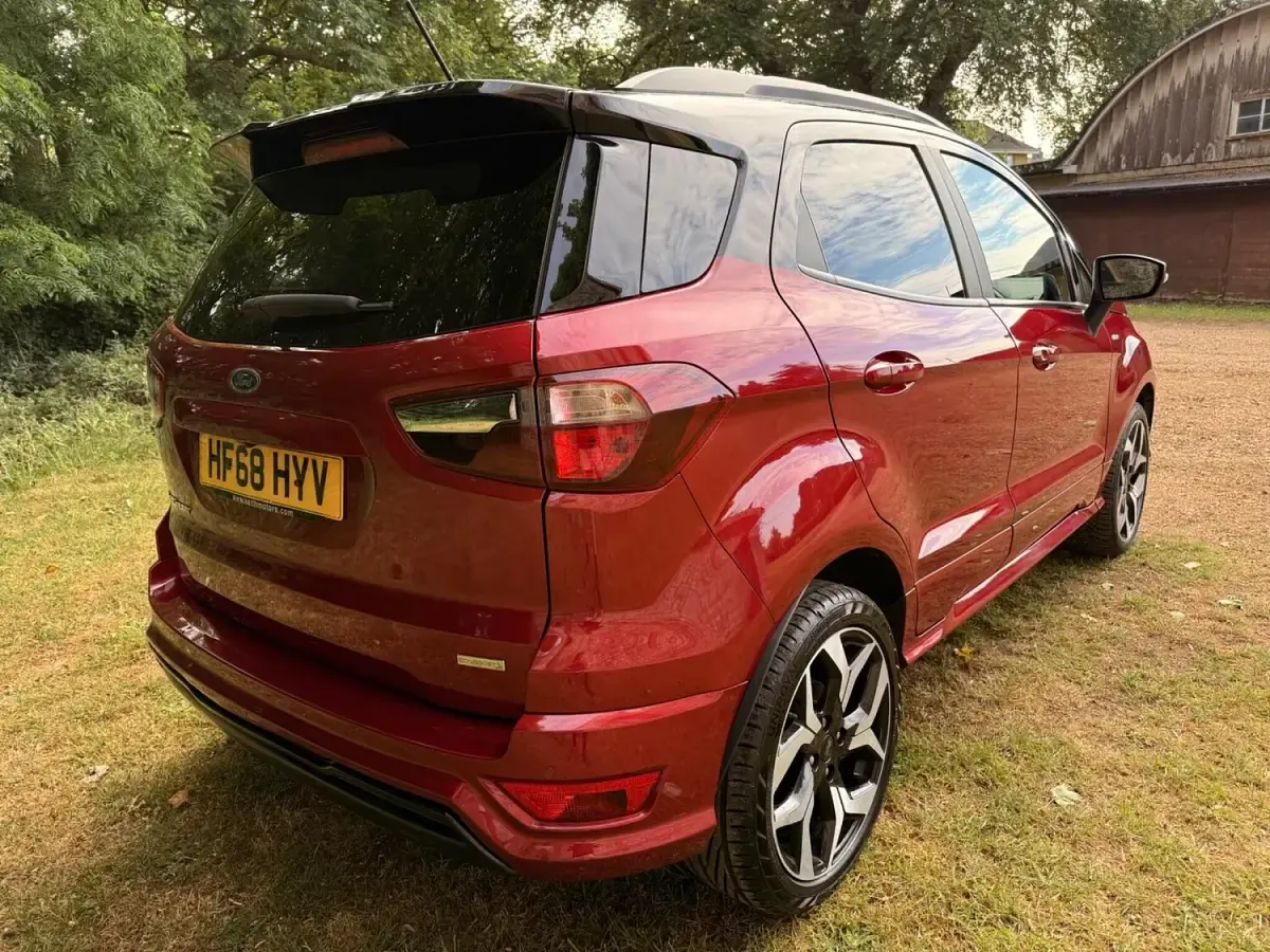 Usado Ford Ecosport ST-Line 140 CV (102 kW) 2018 Rojo SUV