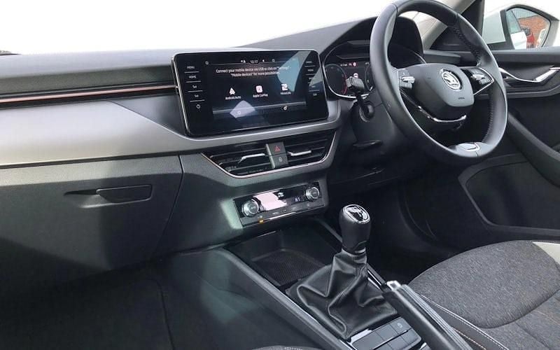 Used Skoda Scala SE L 110 HP (80 kW) 2022 White Hatchback