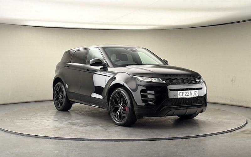 Used Land Rover Range Rover evoque S 207 HP (152 kW) 2022 Santorini black SUV