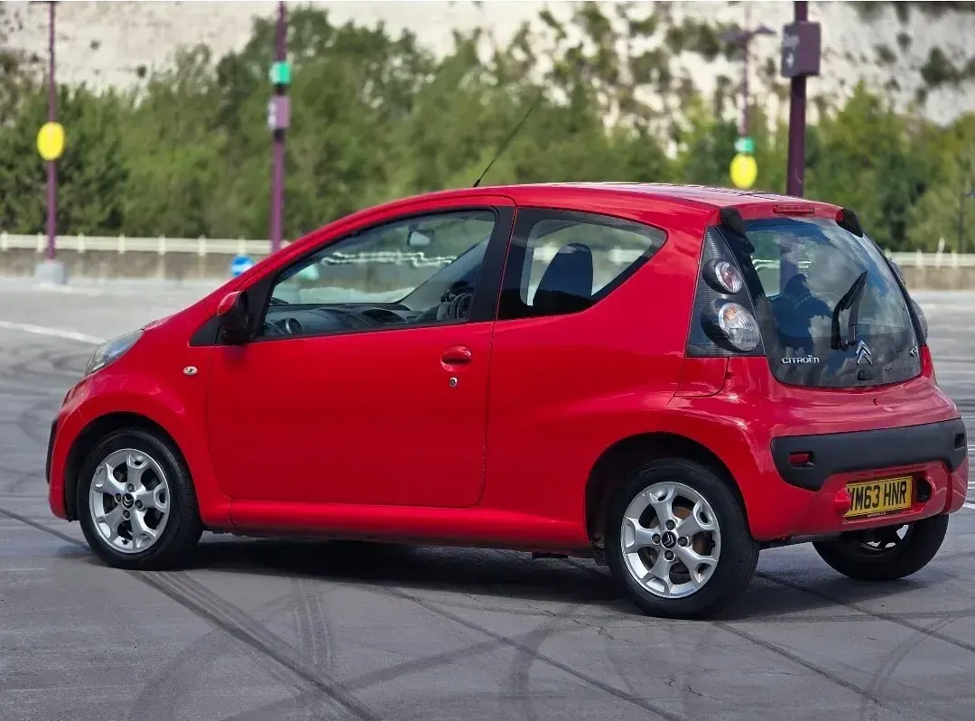 Used Citroën C1 2014 Red Hatchback