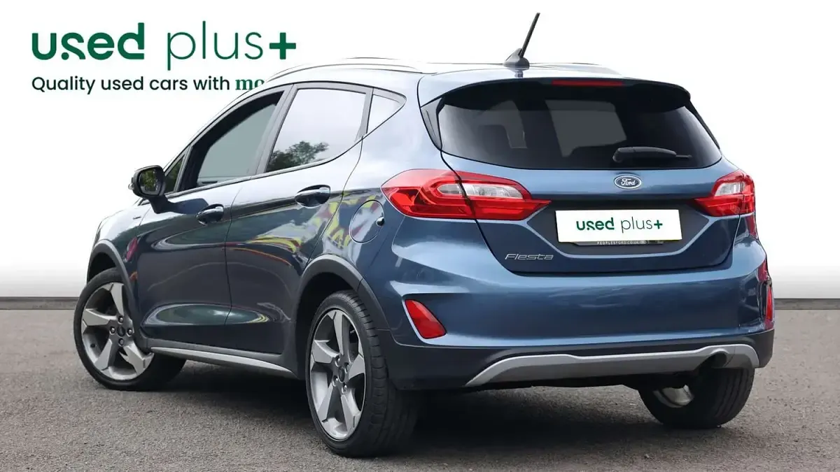 Used Ford Fiesta Active X 125 HP (91 kW) 2020 Blue Hatchback