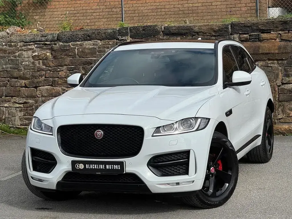Used Jaguar F-Pace R-Sport 240 HP (176 kW) 2018 White SUV