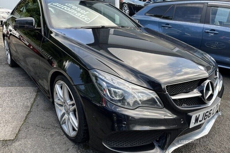 Black Used 2016 Mercedes E220 AMG line Coupe | £8,900 (Fair price) - Image 1/1