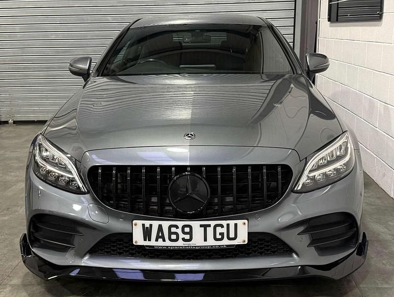 Used Mercedes C300 AMG line 2019 Grey Coupe
