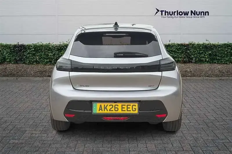 New Peugeot e-208 Premium 114 kW (156 HP) 2026 Grey Hatchback