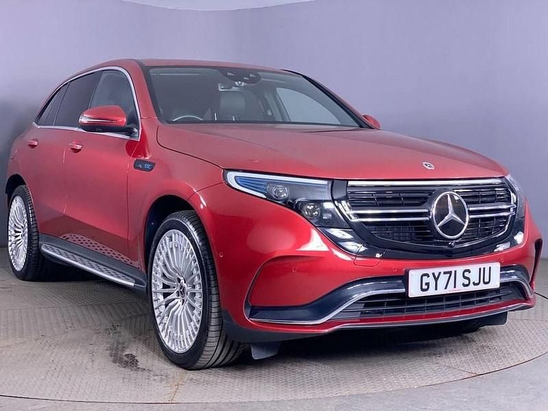 Red Used 2021 Mercedes EQC400 AMG line SUV | £27,999 (Fair price) - Image 1/4