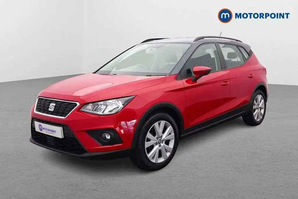 Used Seat Arona SE Technology 95 HP (69 kW) 2021 Red SUV
