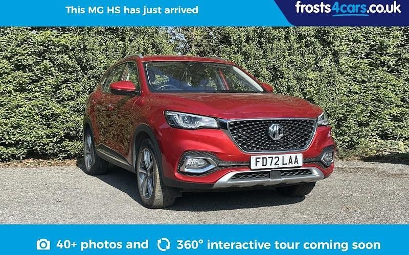 Used MG HS Excite 162 HP (119 kW) 2023 Red SUV