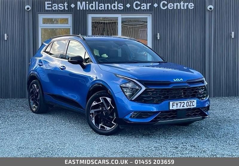 Used Kia Sportage GT-Line 134 HP (98 kW) 2022 Blue SUV