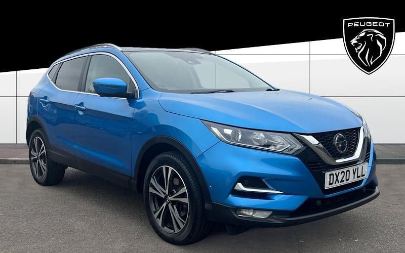 Blue Used 2020 Nissan Qashqai N-Connecta SUV | £12,958 (Good price) - Image 1/4