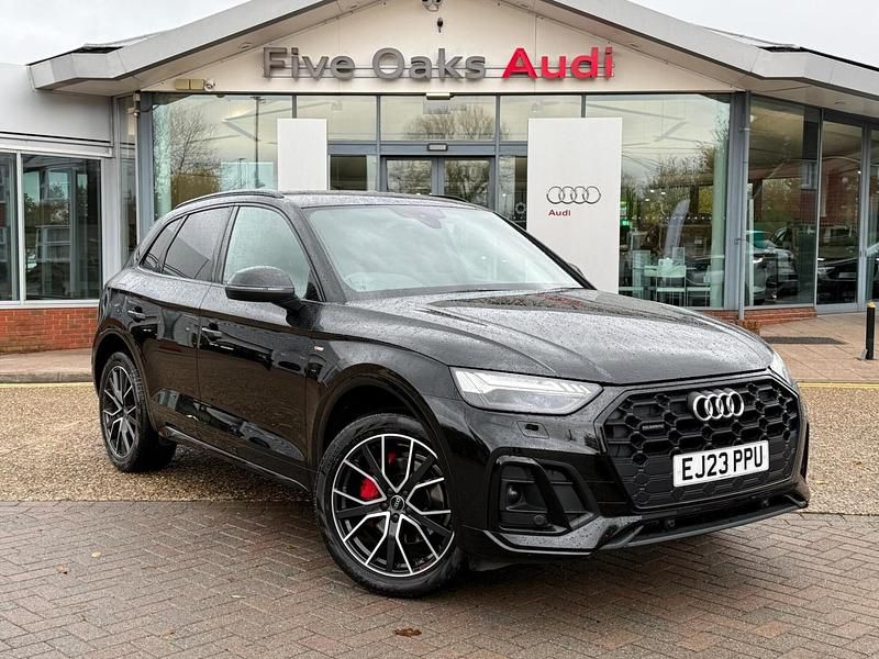 Black Used 2023 Audi Q5 Black Edition SUV | £39,790 (Expensive) - Image 1/4