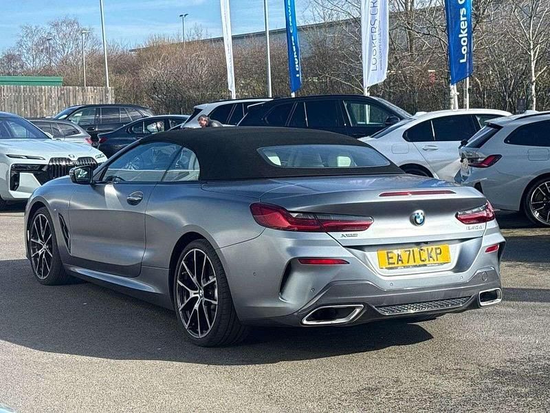 Used BMW 840 M Sport 340 HP (250 kW) 2021 Frozen bluestone metallic Coupe