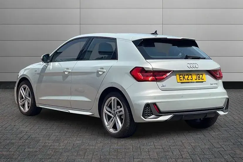Used Audi A1 Sportback S-Line 108 HP (79 kW) 2023 Dew silver Hatchback