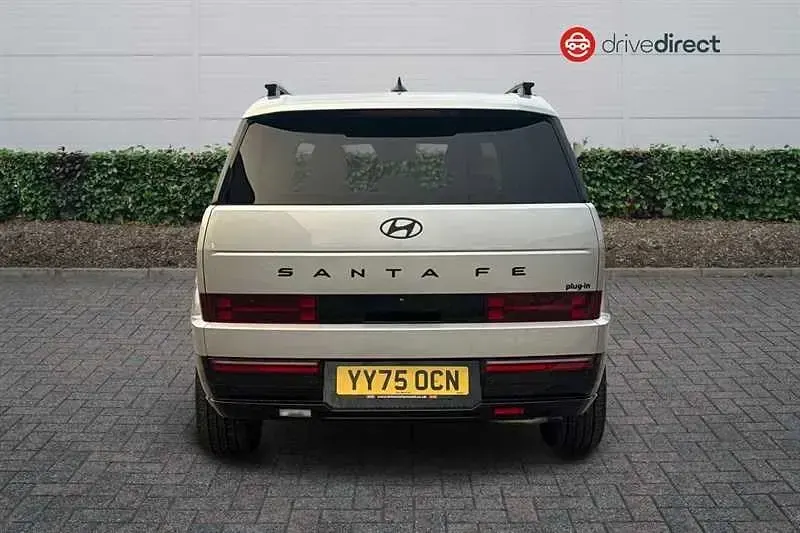 Ny Hyundai Santa Fe 2025 Silver SUV
